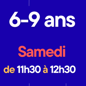 Samedi de 11h00 à 12h30