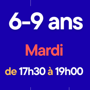 Mardi de 17h30 à 19h00